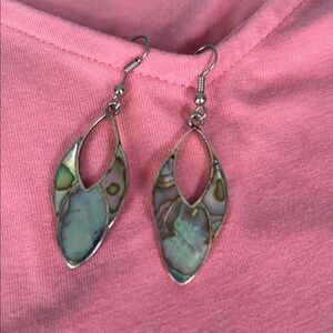 ✨Earrings, Abalone & Silver